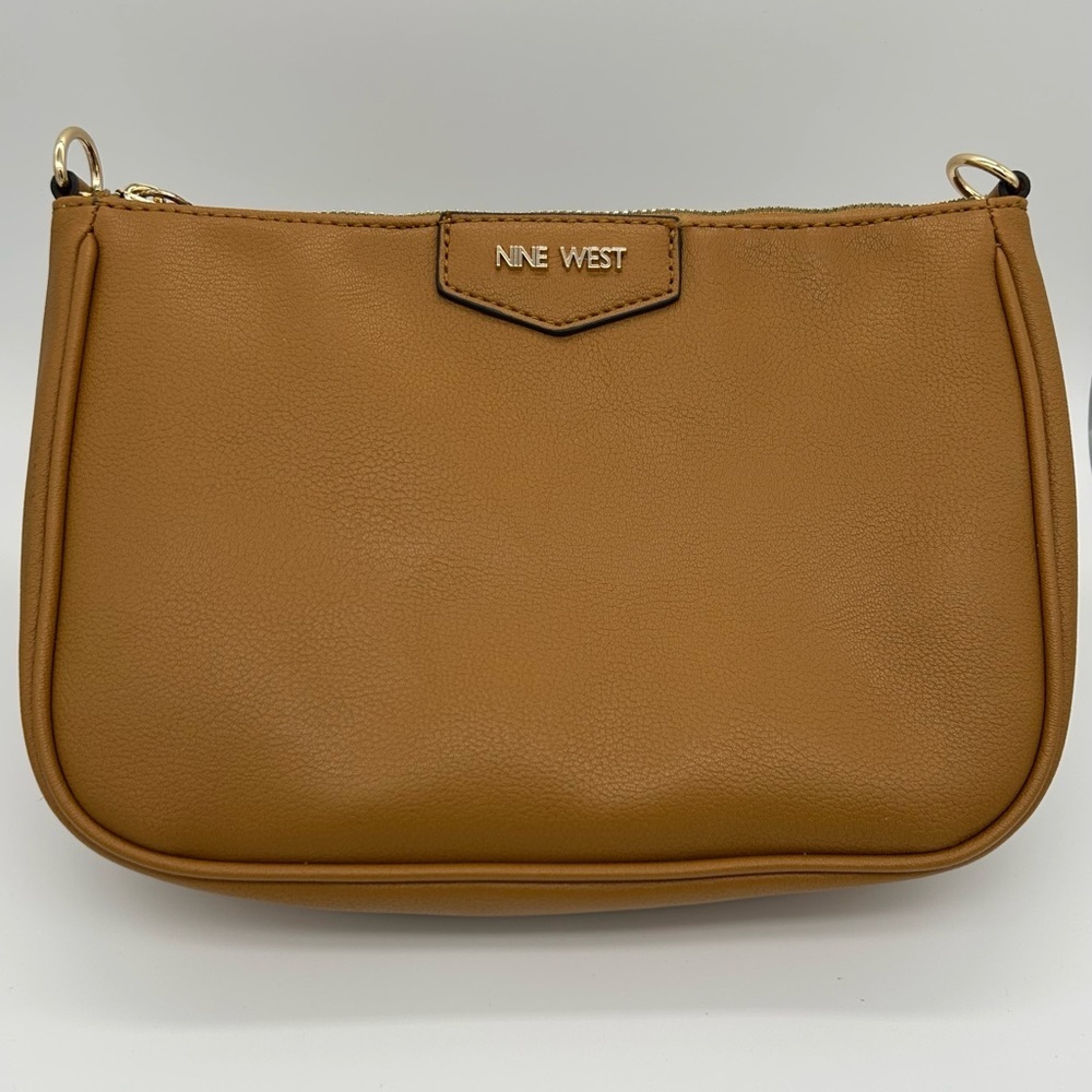Nine West Tan Clutch Bag